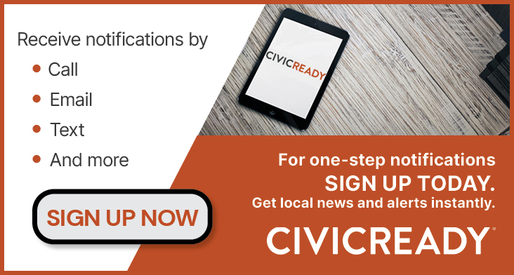 CIVICREADY Sign Up Emergency Notifications