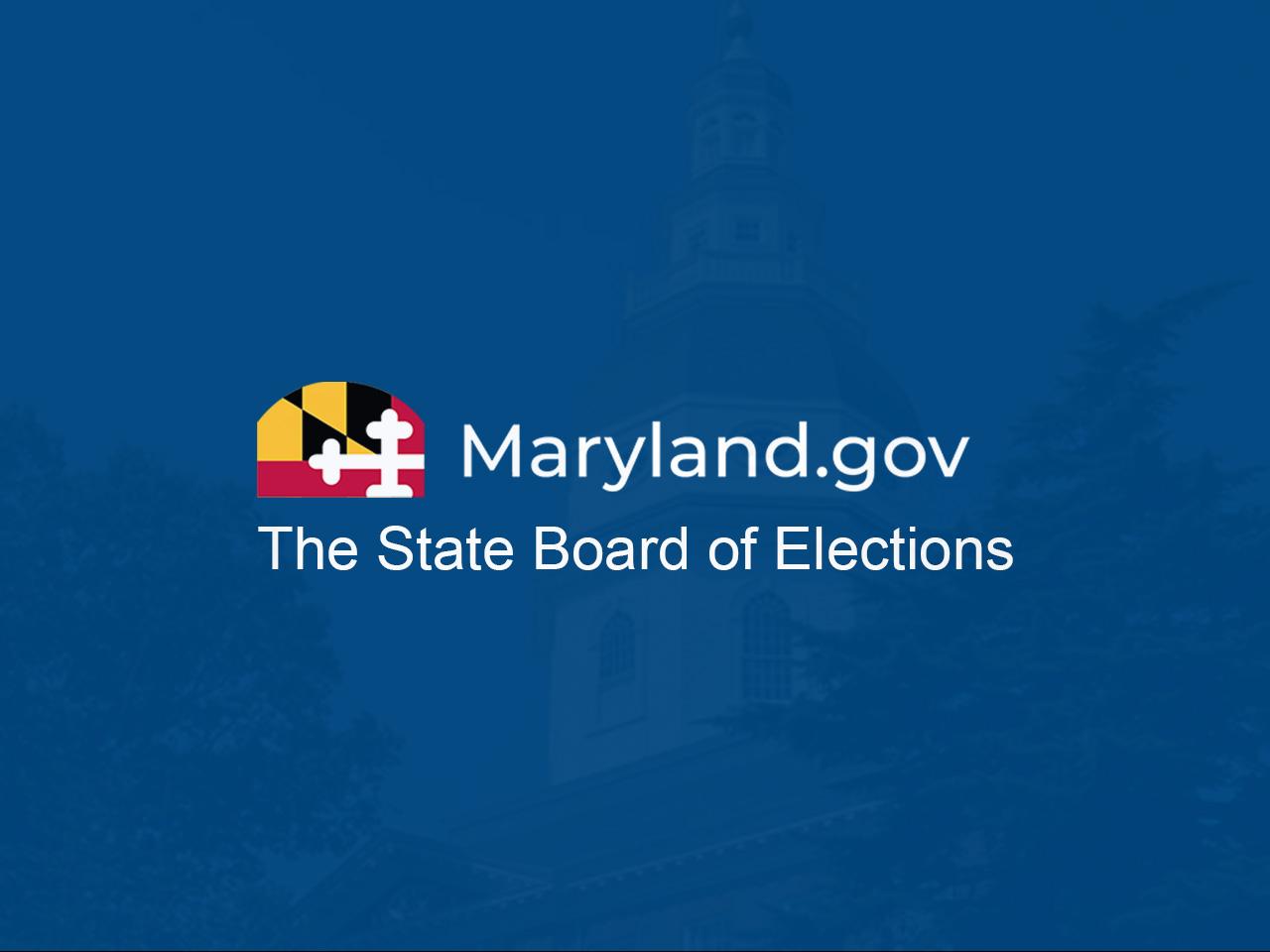 Voting Information Anne Arundel County Government