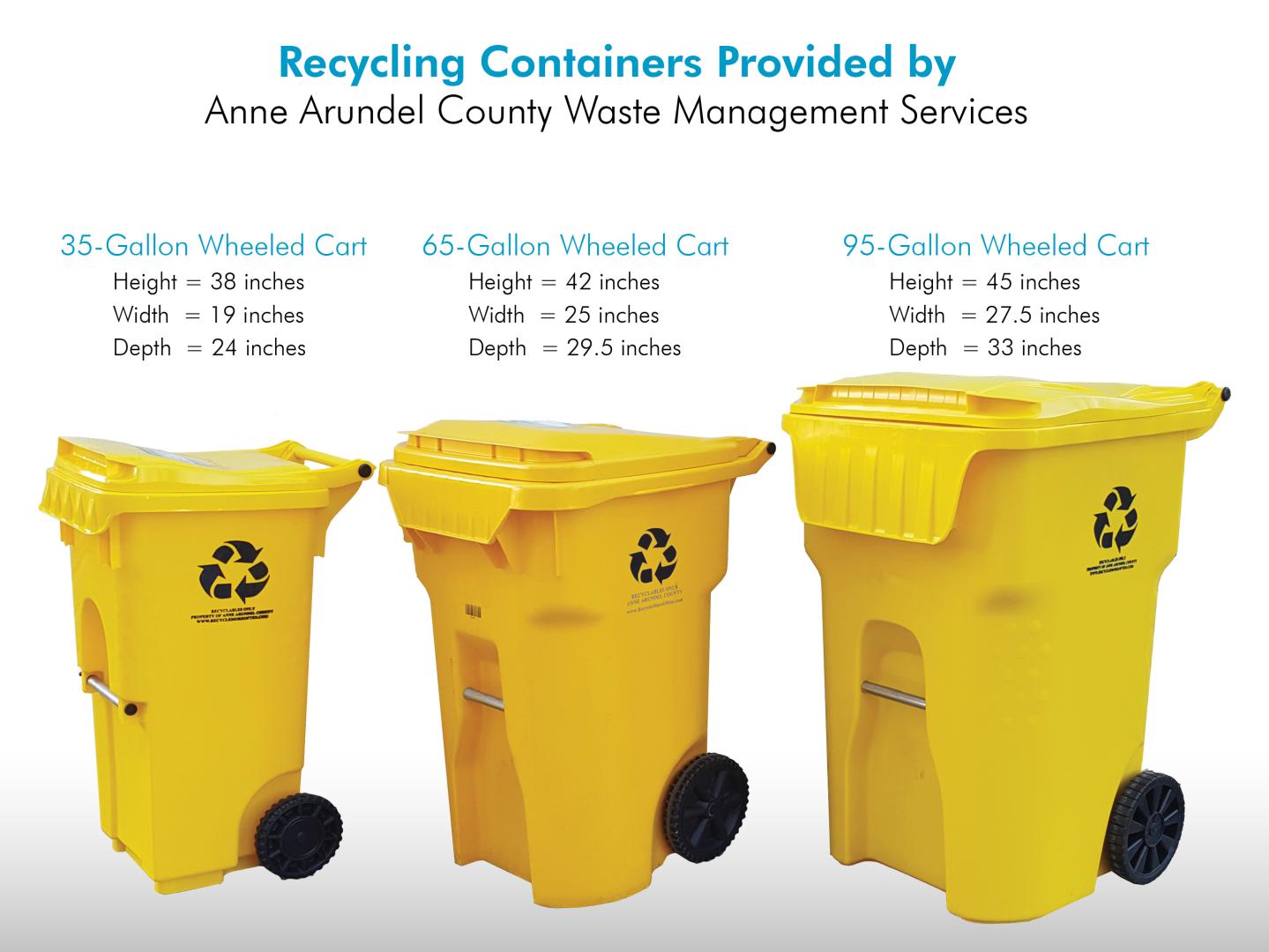 Recycling Bins & Containers