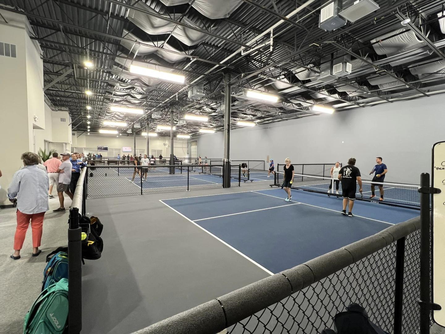 A view of the courts at Put Away