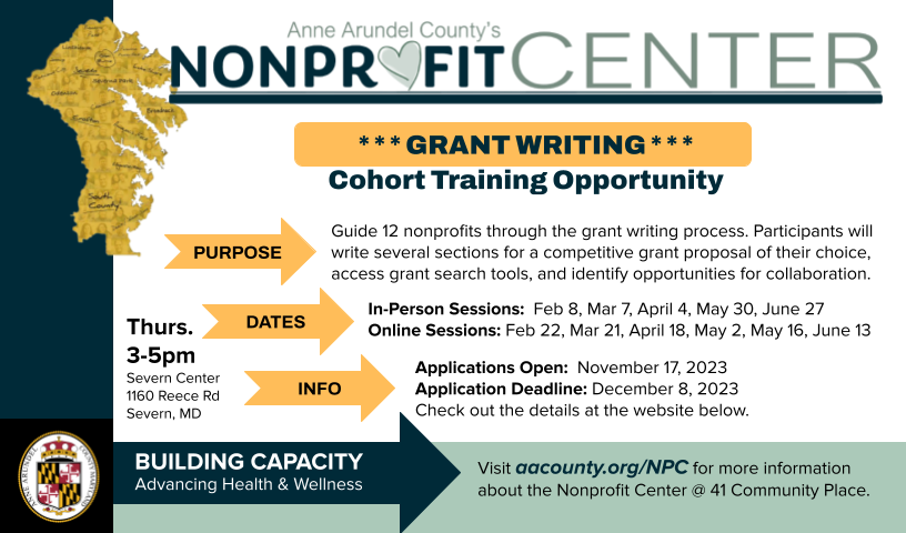 Grant Writing Cohort Flyer 2024