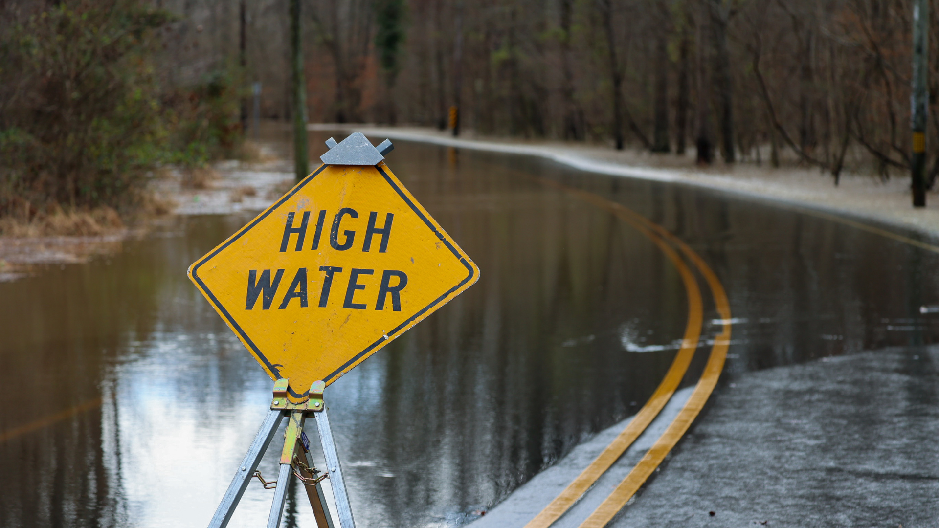 High Water Sign