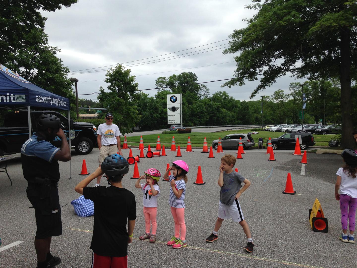 2020 Police Bike Rodeo Demo