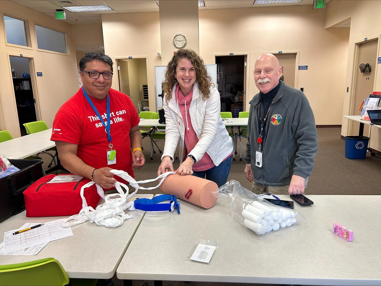 Stop the bleed group training