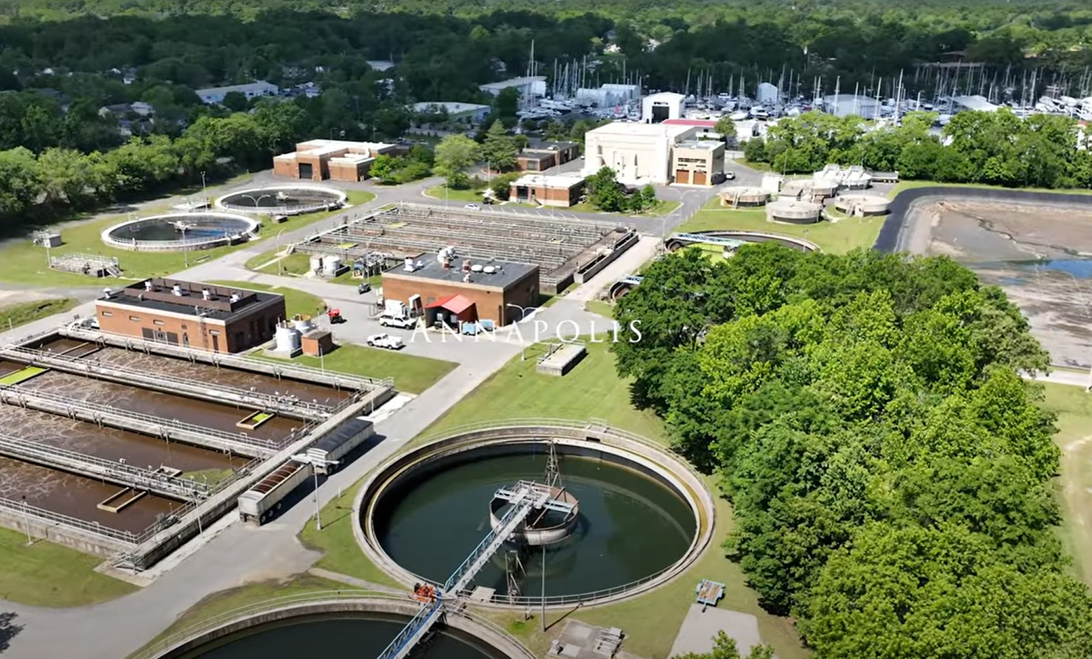 Aerial Photo of Annapolis Reclamation Facility