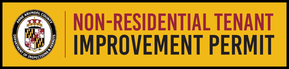 Non-Resident Tenant Improvement Permit Banner