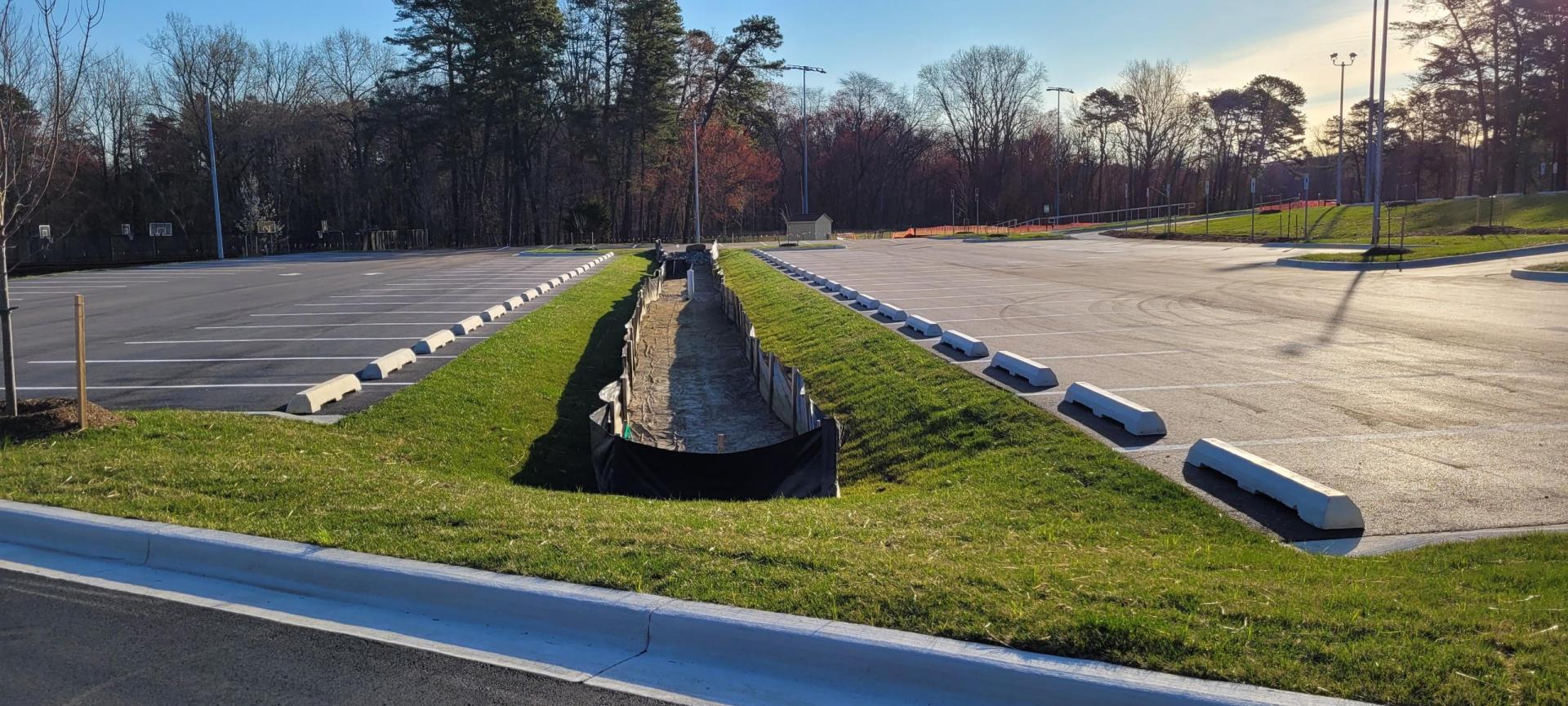 Queenstown Park Parking Lot Completed