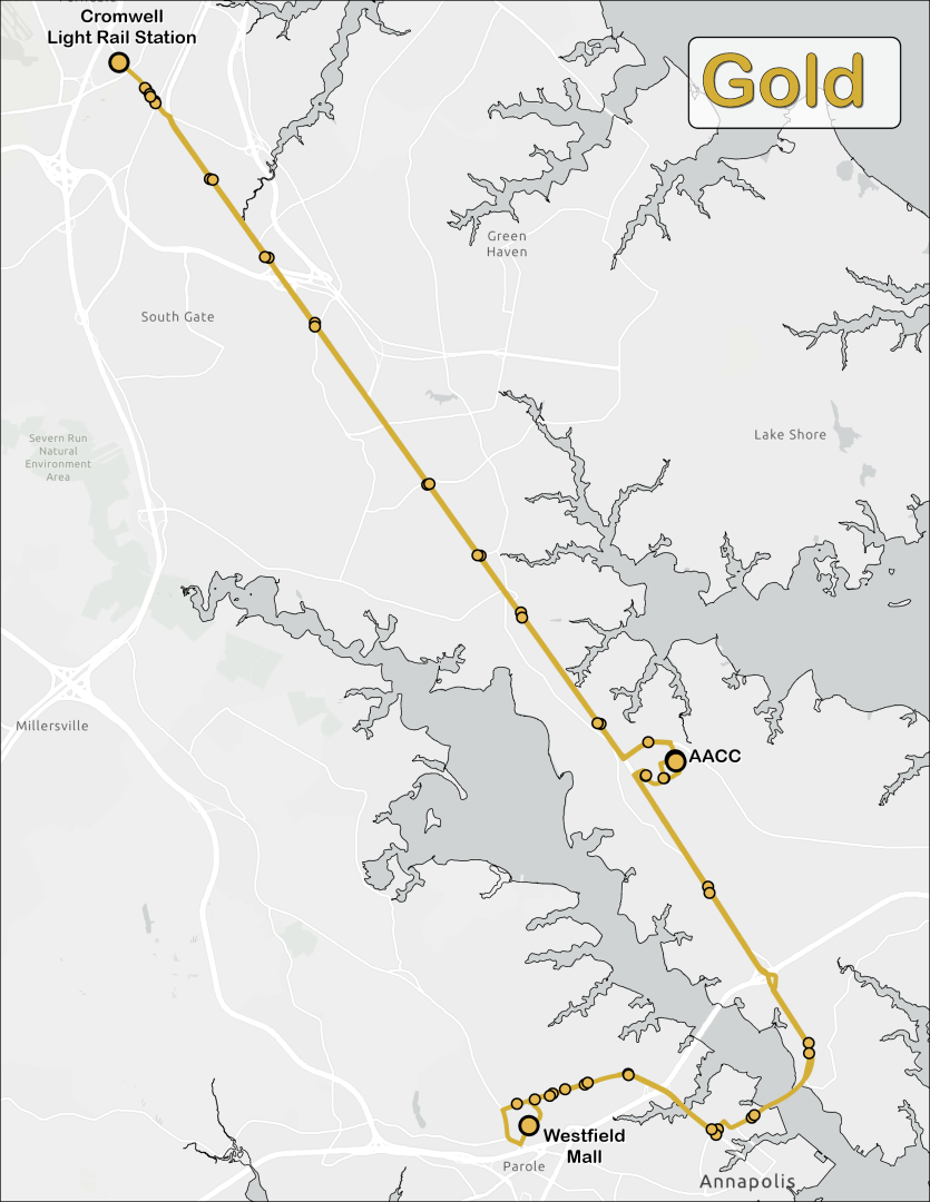 Gold Route - August 2024