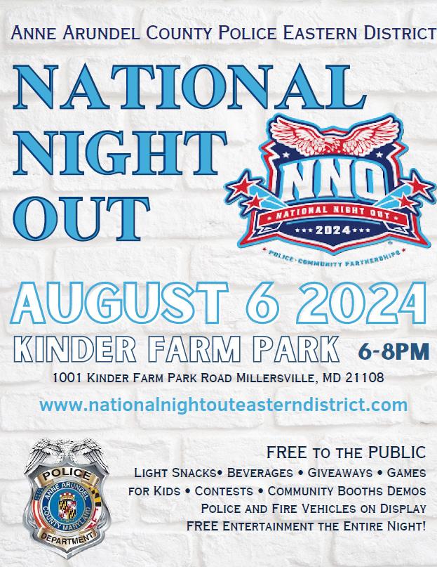 National Night Out Flyer 2024