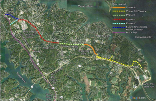 Broadneck Trail Map