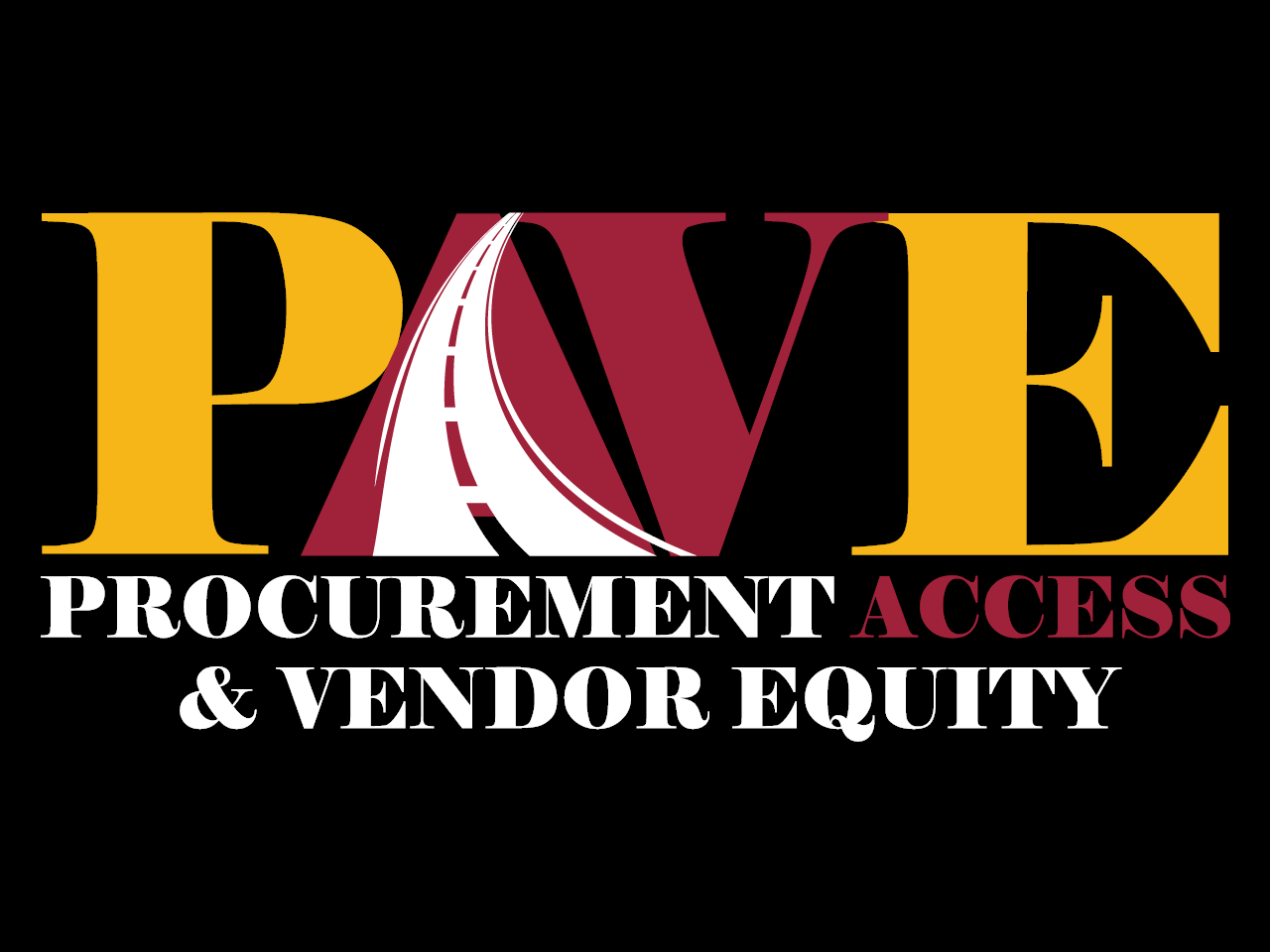 PAVE - Procurement Access and Vendor Equity Logo