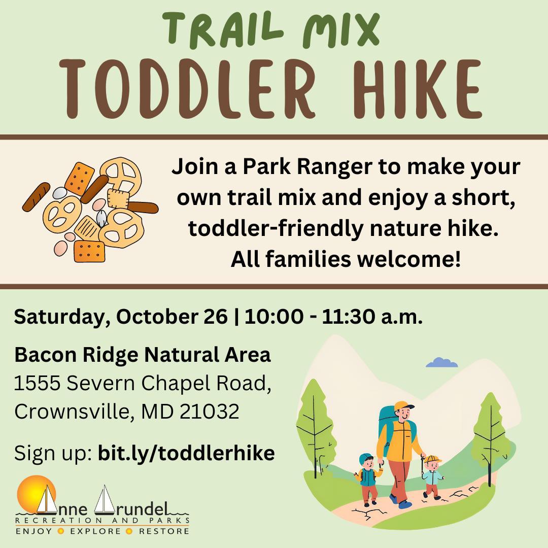 Trail Mix Toddler Hike