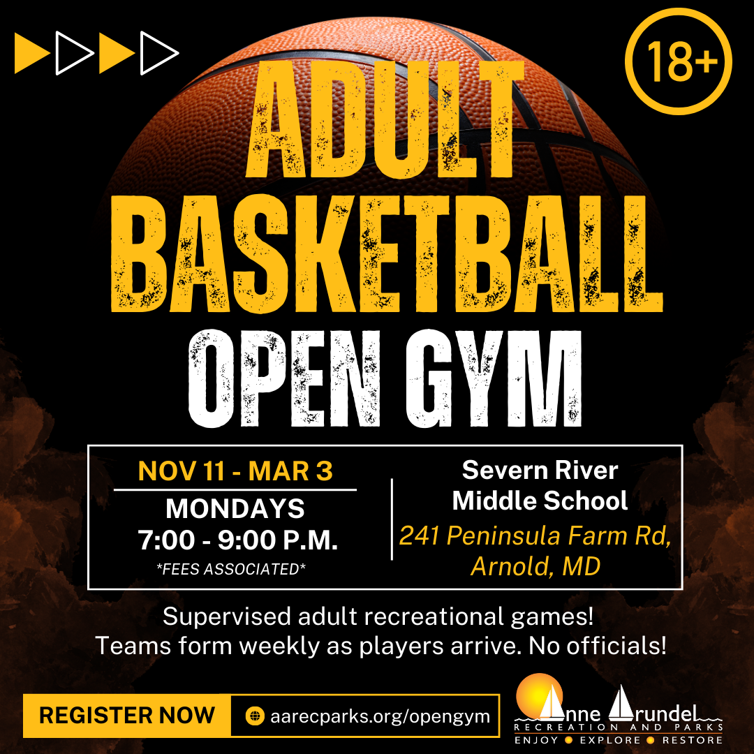 Adult Open Gym November 2024 - March 2025