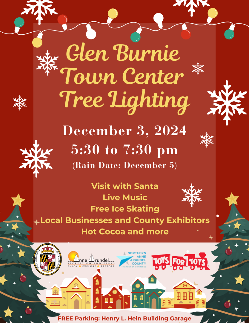 Glen Burnie Town Center Tree Lighting