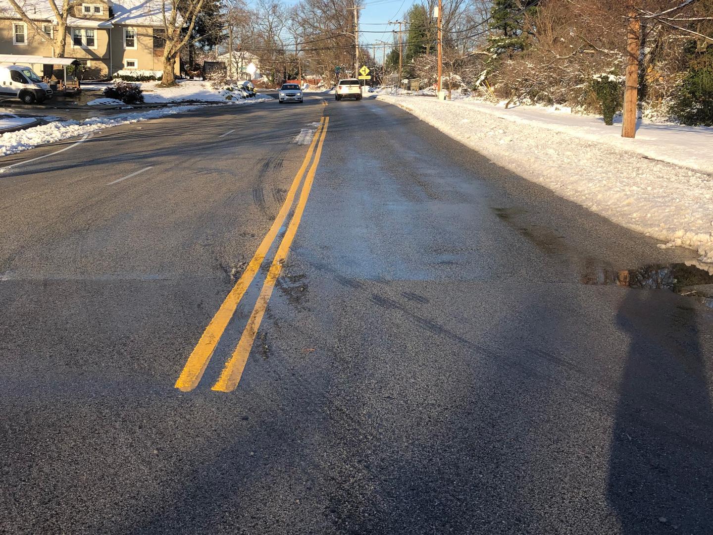 Bare Pavement Snow