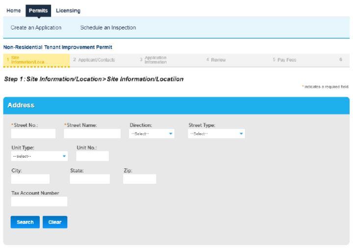 LUN Permits Creating App 3